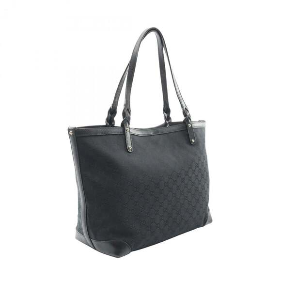 GUCCI Black Leather Tote Bag - Picture 2 of 9